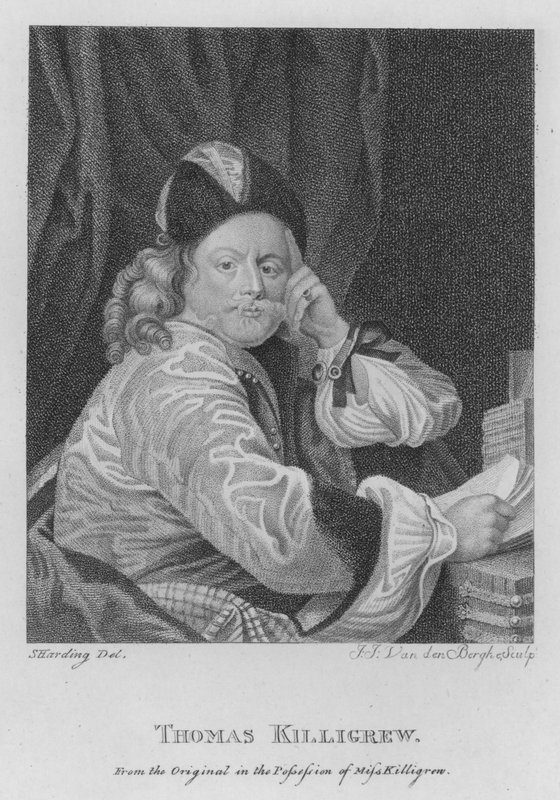 Thomas Killigrew (Grawerowanie) autorstwa S. (after) Harding