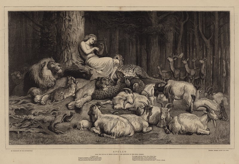 Apollo autorstwa Samuel Edmund Waller