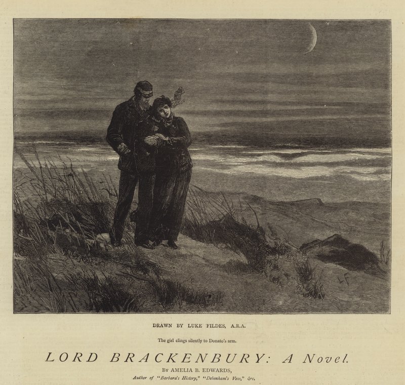 Lord Brackenbury, powieść autorstwa Samuel Luke Fildes