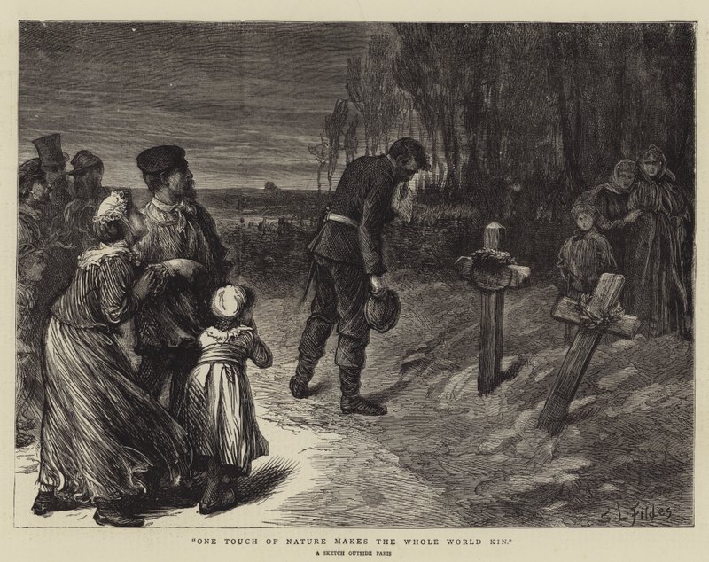 Jeden dotyk natury sprawia, że cały świat staje się piękniejszy autorstwa Samuel Luke Fildes