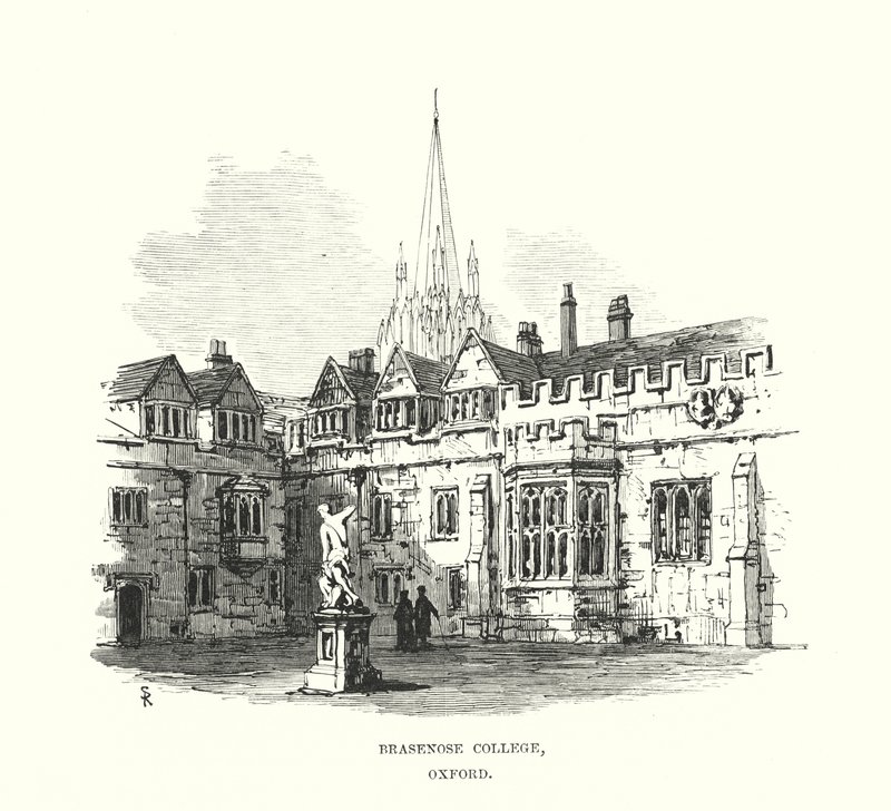 Brasenose College, Oksford autorstwa Samuel Read
