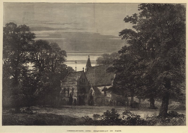 Chiselhurst, 1879, Requiescat w Pace autorstwa Samuel Read