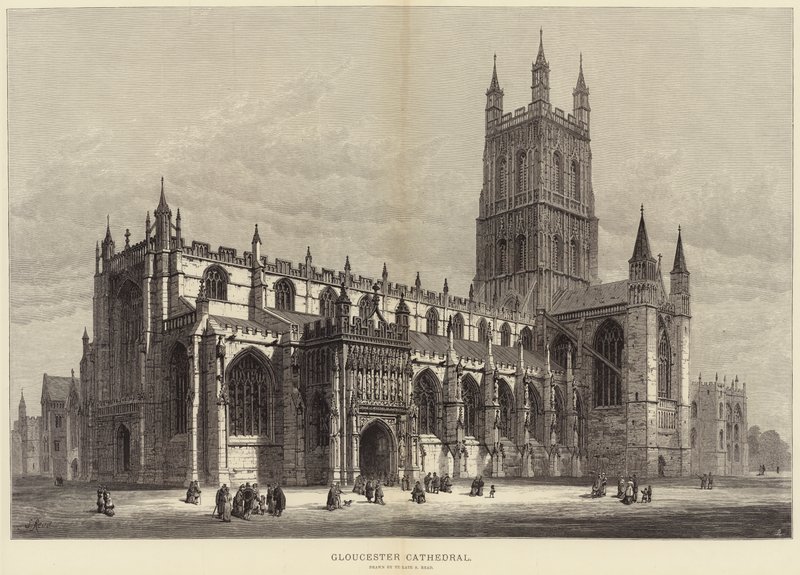Katedra w Gloucester autorstwa Samuel Read