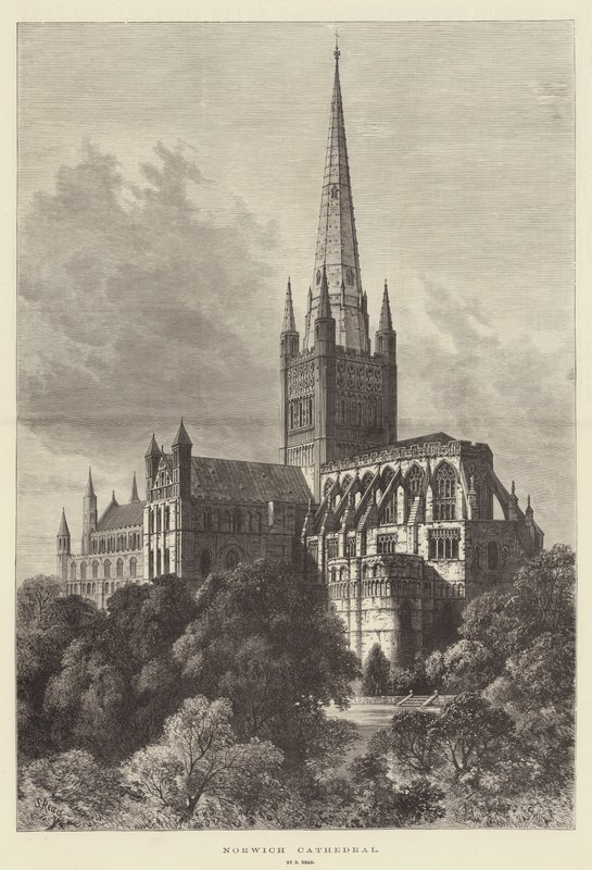 Katedra w Norwich autorstwa Samuel Read