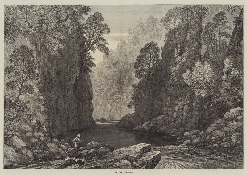 Na Findhorn autorstwa Samuel Read