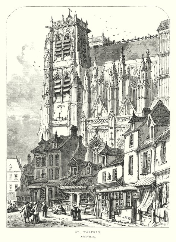 St Wolfran, Abbeville autorstwa Samuel Read