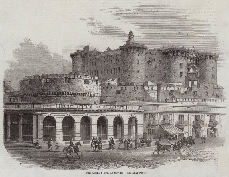 Castel Nuovo, w Neapolu autorstwa Samuel Read