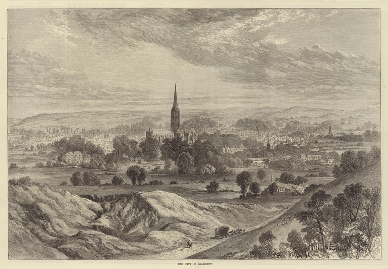 Miasto Salisbury autorstwa Samuel Read