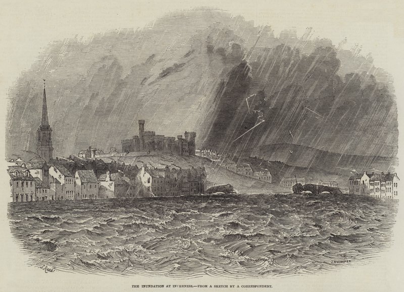 Powódź w Inverness autorstwa Samuel Read
