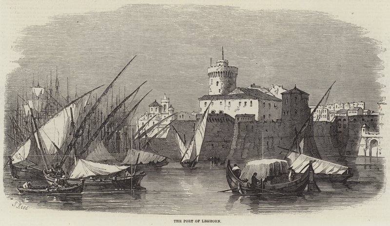 Port Leghorn autorstwa Samuel Read