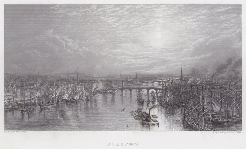 Glasgow (grawerowanie) autorstwa Samuel (after) Bough