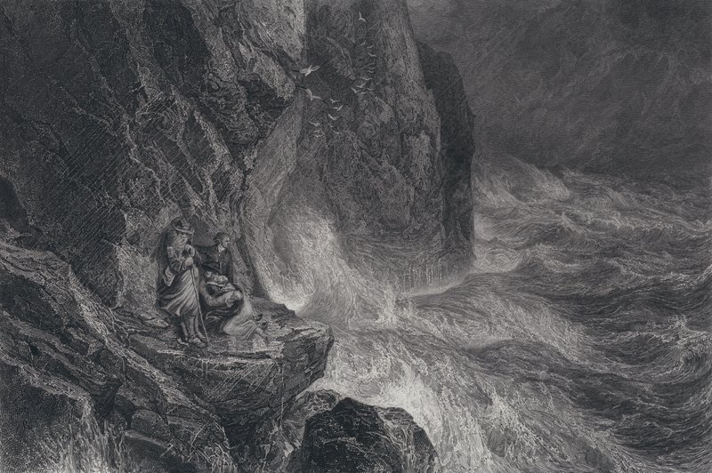 Burza (rycina) autorstwa Samuel (after) Bough