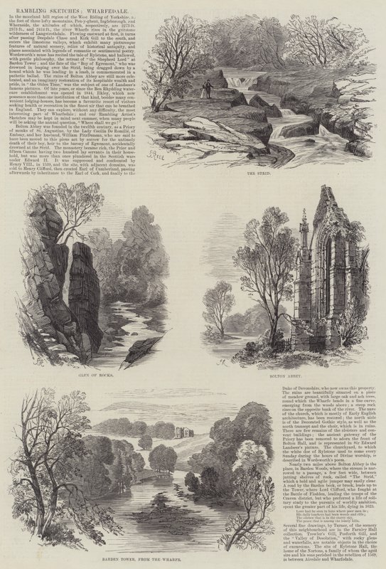 Wędrujące szkice, Wharfedale autorstwa Samuel Read