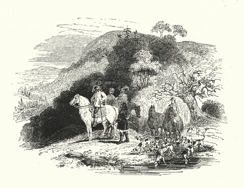 Edge-Hill (grawerowanie) autorstwa Samuel Williams