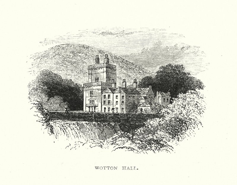Watton Hall (grawerunek) autorstwa Samuel Williams