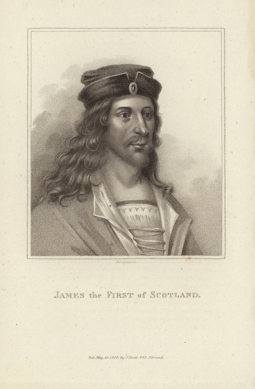 Jakub I, król Szkotów autorstwa Scottish School