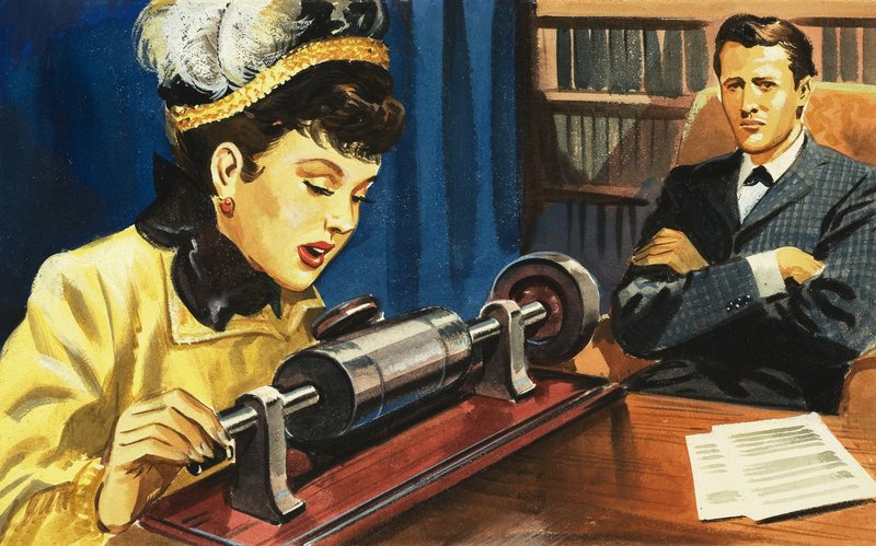 Historia komunikacji: Od fonografu do magnetofonu autorstwa Selby Donnison