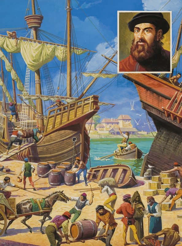 Ferdynand Magellan autorstwa Severino Baraldi