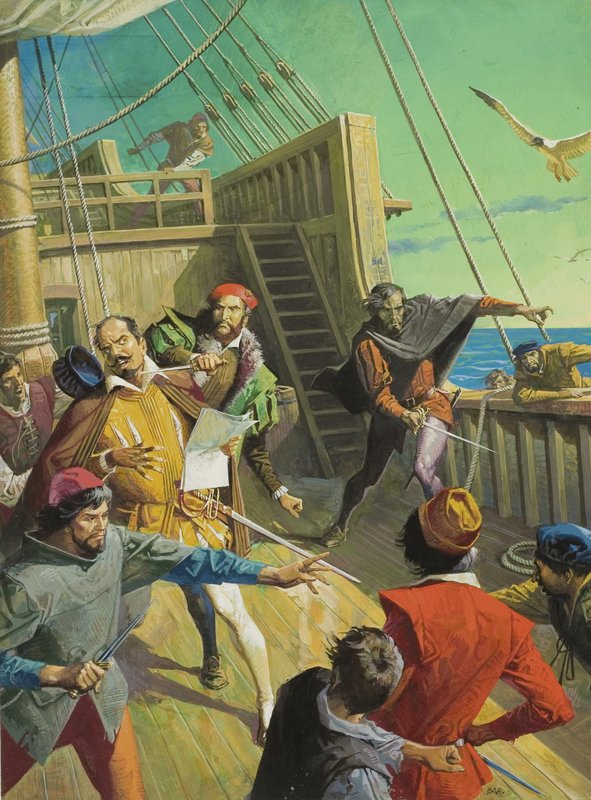Niezidentyfikowana scena autorstwa Severino Baraldi