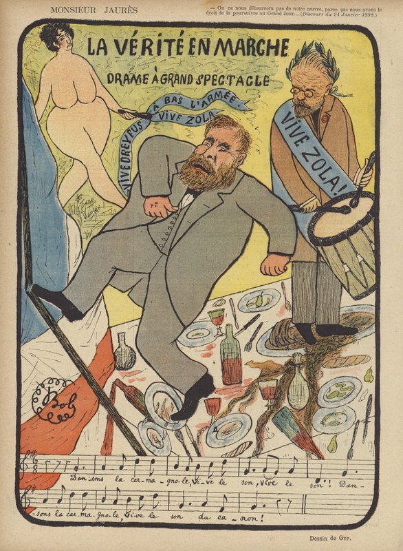 Ilustracja do Le Rire autorstwa Sibylle Gabrielle de Riquetti de Mirabeau