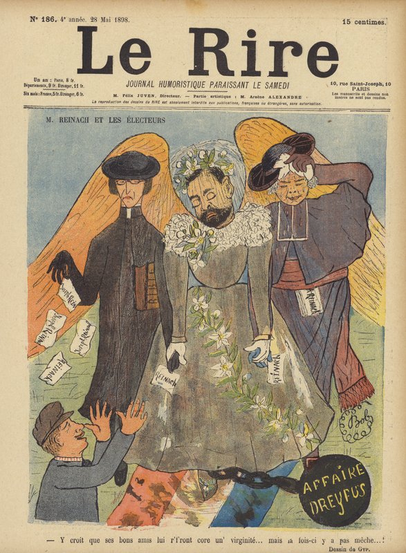 Ilustracja do Le Rire autorstwa Sibylle Gabrielle de Riquetti de Mirabeau