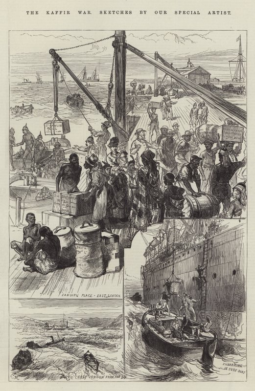 Wojna Kaffirów autorstwa Sir John Charles Robinson