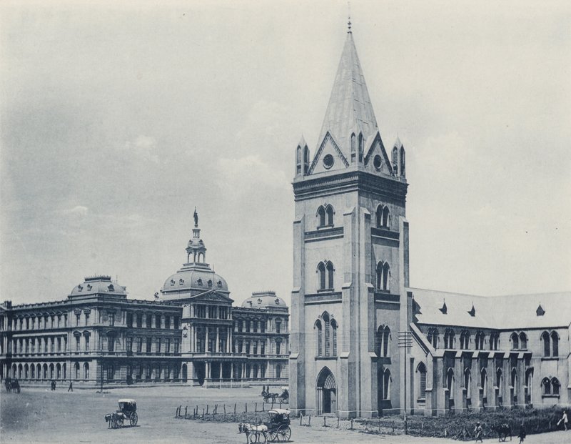 Holenderski Kościół Reformowany, Pretoria (zdjęcie czarno-białe) autorstwa South African Photographer