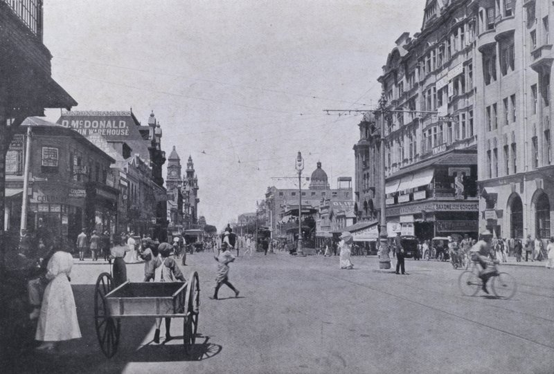 West Street, Durban (zdjęcie czarno-białe) autorstwa South African Photographer