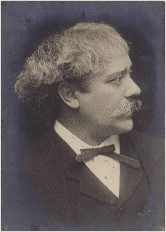 Portret Pabla de Sarasate autorstwa Spanish Photographer