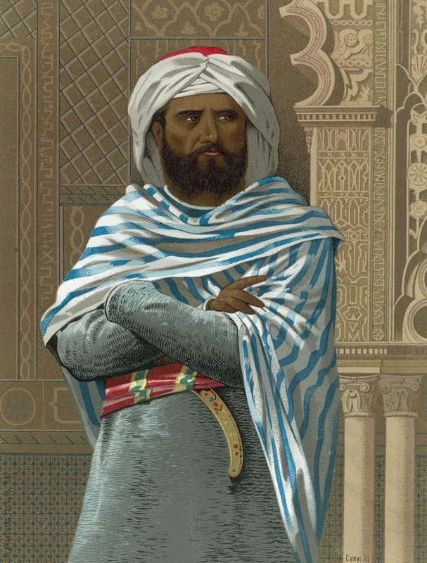 Abdul Rahman I autorstwa Spanish School