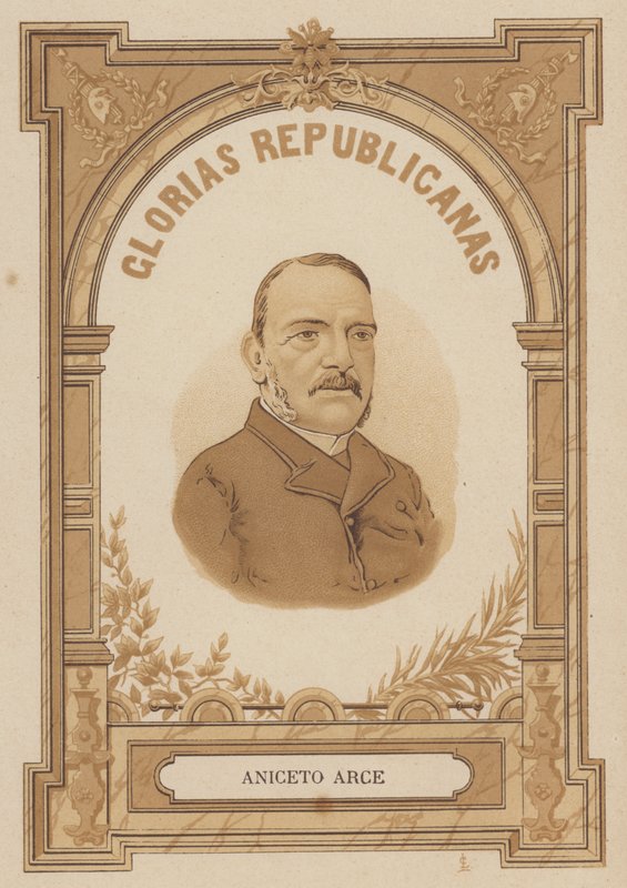 Aniceto Arce, boliwijski polityk autorstwa Spanish School