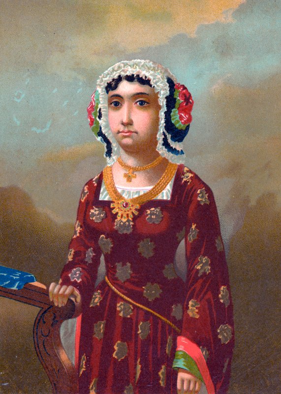 Beatriz Enriquez de Arana, kochanka Kolumba autorstwa Spanish School