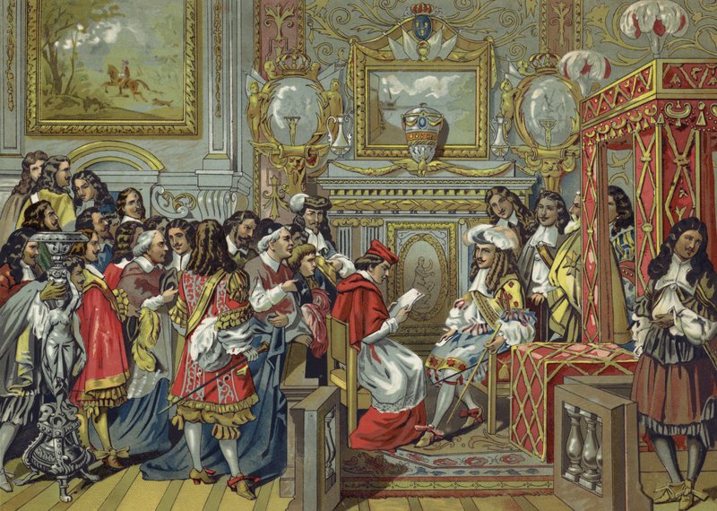 Gabinet Ludwika XIV Francji autorstwa Spanish School