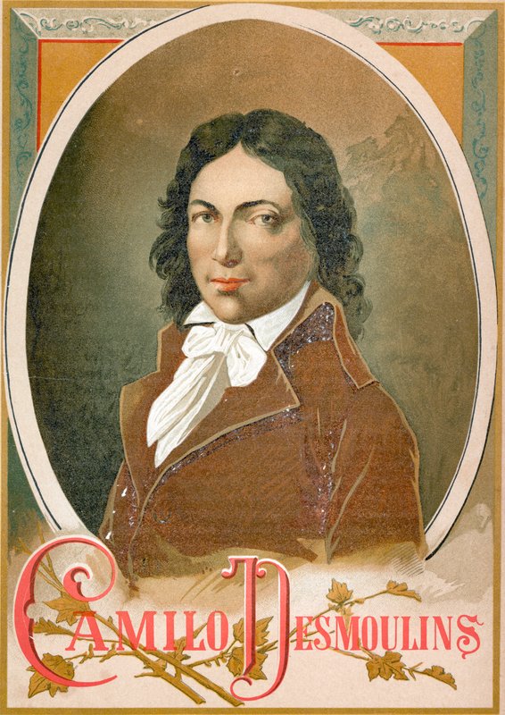 Camille Desmoulins autorstwa Spanish School