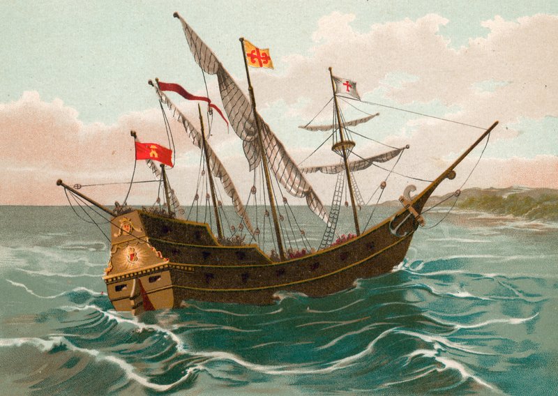 Santa Maria Kolumba autorstwa Spanish School
