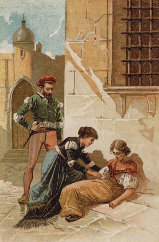 Odcinek z życia św. Wincentego a Paulo autorstwa Spanish School