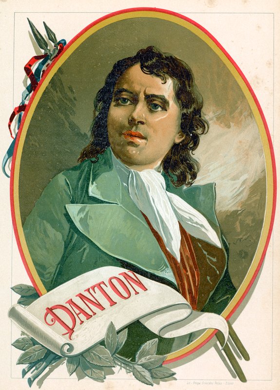 Georges Danton autorstwa Spanish School