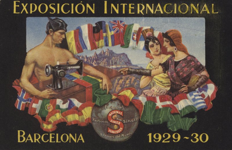 Wystawa Międzynarodowa, Barcelona, 1929 autorstwa Spanish School
