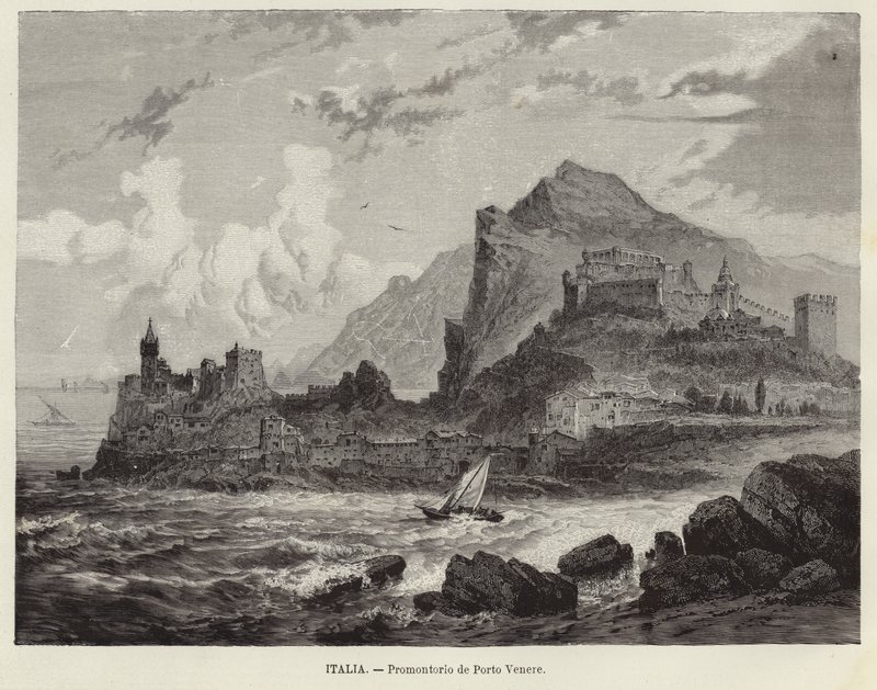 Włochy – Cypel Portovenere autorstwa Spanish School