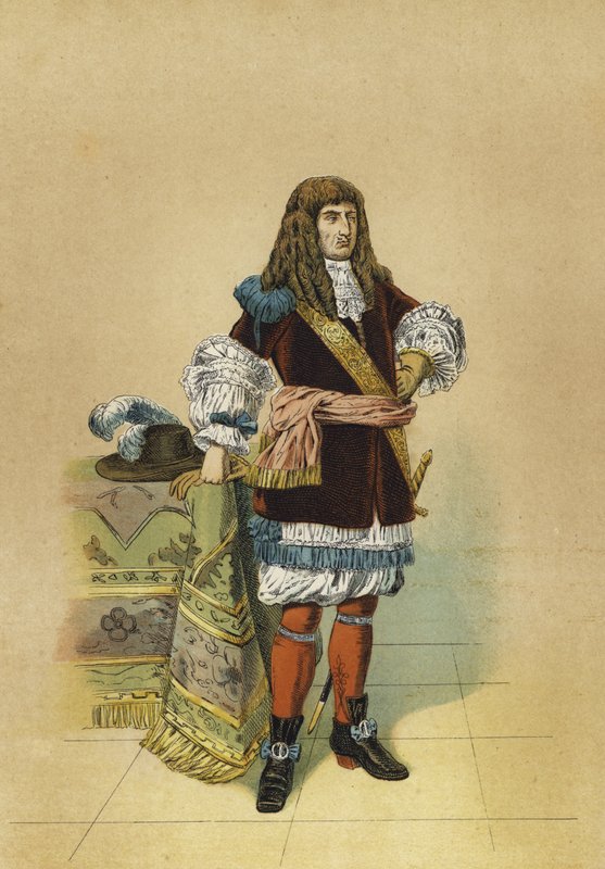Ludwik XIV, król Francji, 1680 autorstwa Spanish School