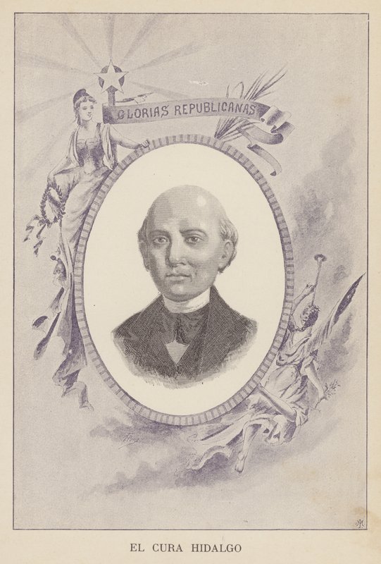 Miguel Hidalgo y Costilla, meksykański ksiądz katolicki i rewolucjonista autorstwa Spanish School