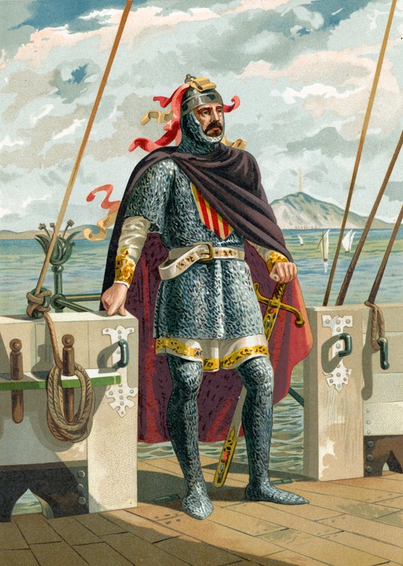 Roger z Laurii, Loria lub de Lluria autorstwa Spanish School