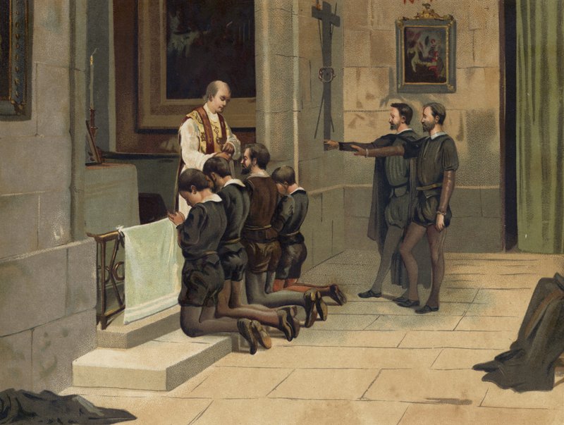 Św. Ignacy Loyola, założyciel jezuitów autorstwa Spanish School
