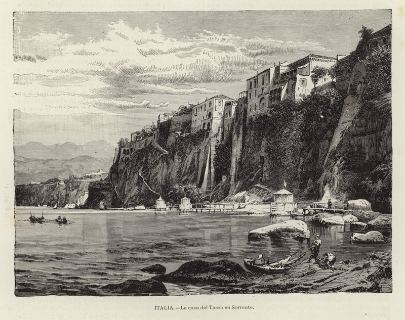Casa Tasso w Sorrento autorstwa Spanish School