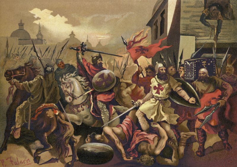 Crusades autorstwa Spanish School