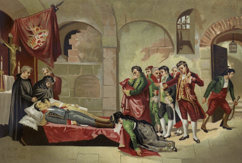 Bohaterowie 2 maja 1808 r. autorstwa Spanish School