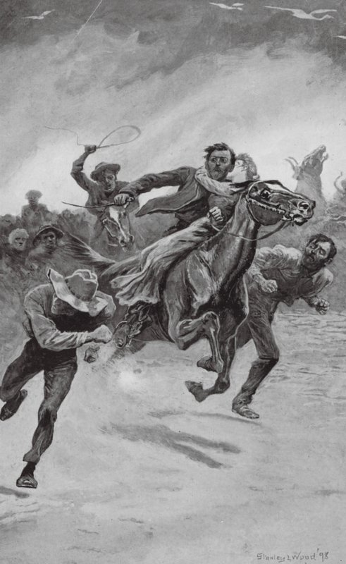 "Czarny czwartek", 6 lutego 1851 r. (litografia) autorstwa Stanley L. (after) Wood