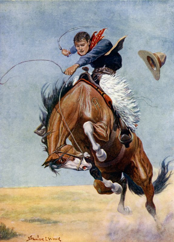 Buck-jumper (kolor lito) autorstwa Stanley L. (after) Wood