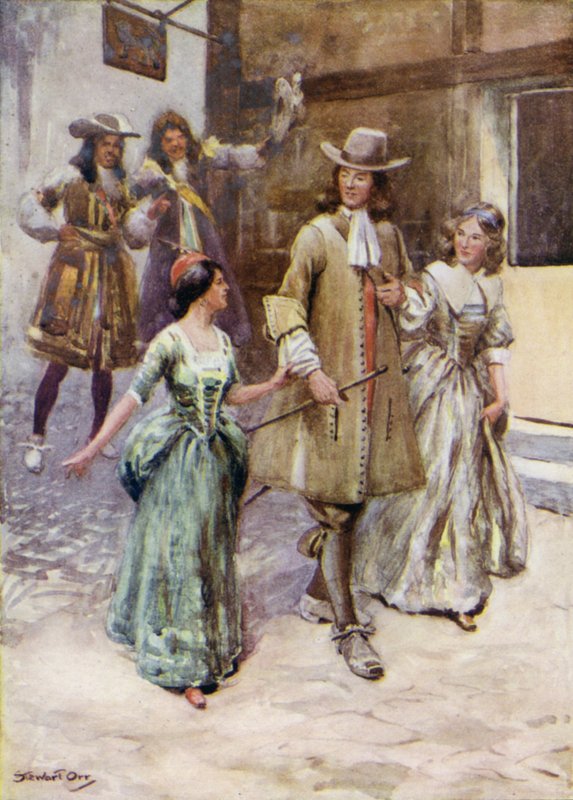 Ilustracja do Peveril of the Peak autorstwa Stewart Orr