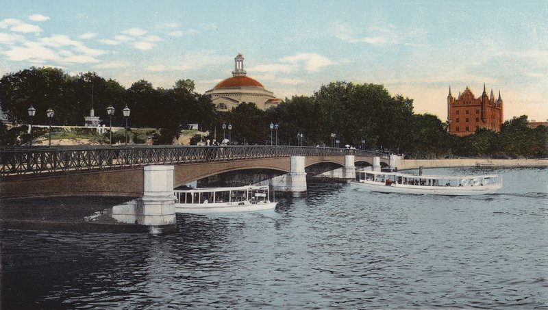 Sztokholm: Skeppsholmen (kolorowe zdjęcie) autorstwa Swedish Photographer